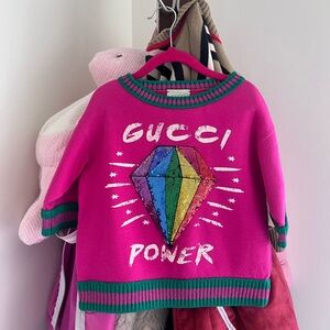 Authentic Gucci girls sweater